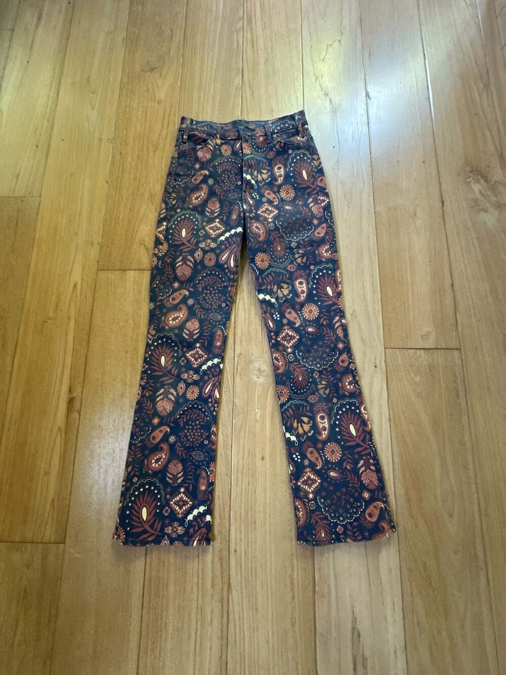 Mother The Hustler Flood Jeans in Henna Happiness